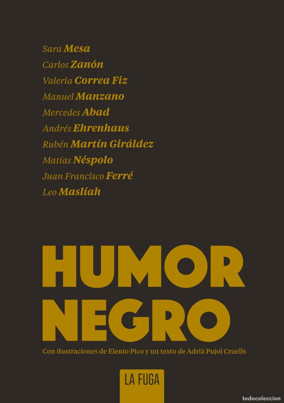 Libros: HUMOR NEGRO - Abad, Mercedes