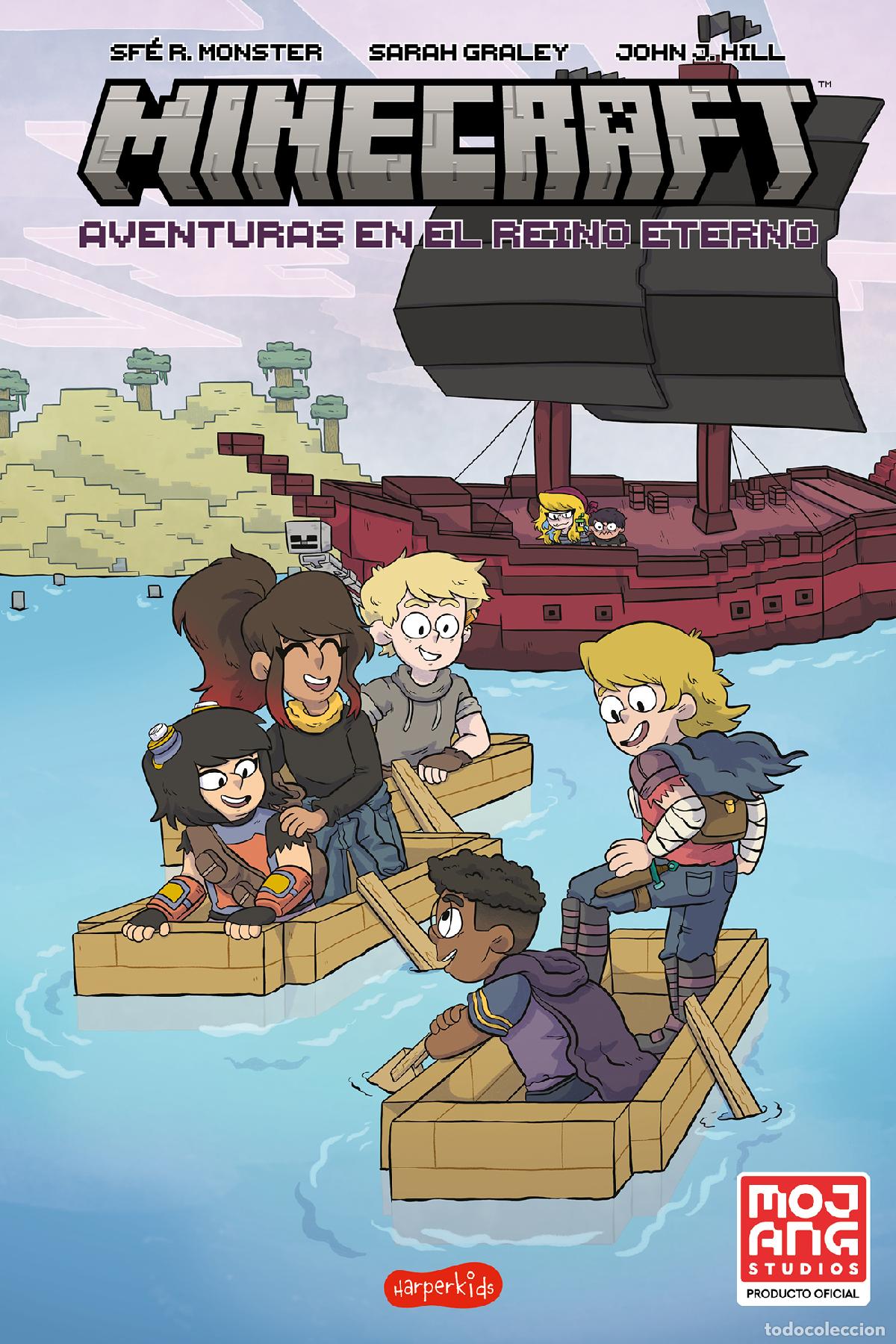 B&uuml;cher: MINECRAFT OFICIAL: AVENTURAS EN EL REINO ETERNO (C&Oacute;MIC) - R Monster, Sf&eacute;