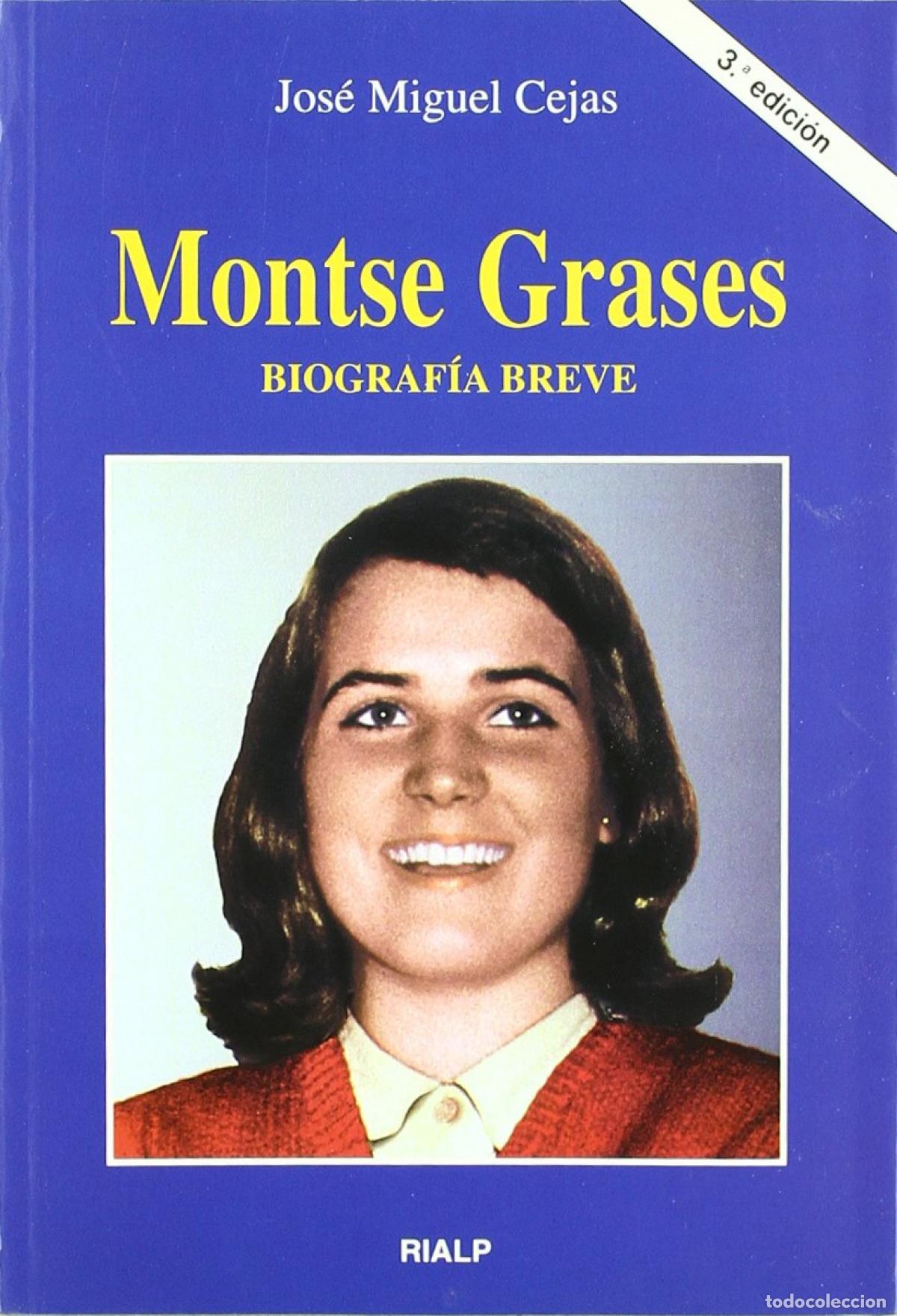 Libri: MONTSE GRASES. BIOGRAF&Iacute;A BREVE - Cejas, Jos&eacute; Miguel
