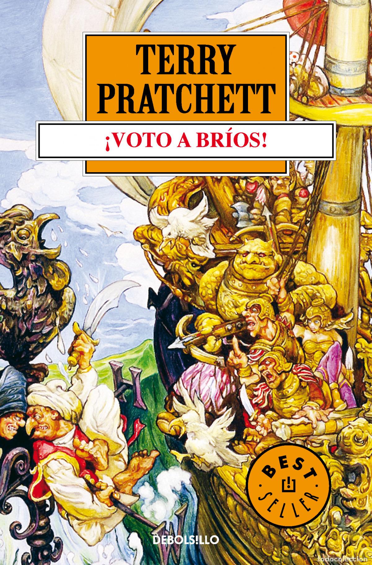 Libros: &Iacute;VOTO A BR&Iacute;OS! (MUNDODISCO 21) - Pratchett, Terry