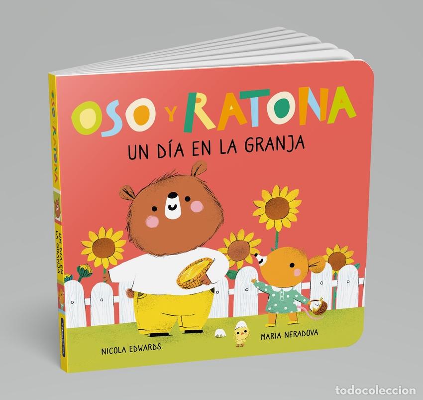 Libri: OSO Y RATONA. PEQUE&Ntilde;AS MANITAS - UN D&Iacute;A EN LA GRANJA - Edwards, Nicola