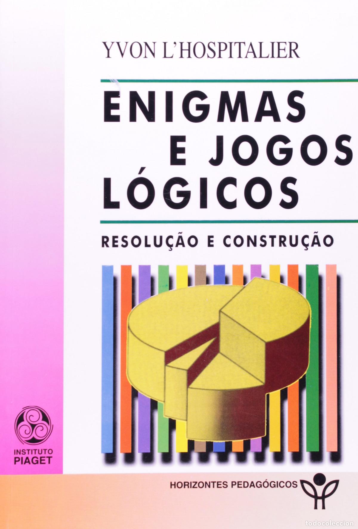 Libros: ENIGMAS E JOGOS L&Oacute;GICOS - L&#39;hospitalier, Yvon