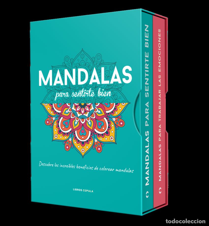 Livres: ESTUCHE MANDALAS PARA SENTIRTE BIEN + MANDALAS PARA TRABAJAR TUS EMOCIONES - AA VV