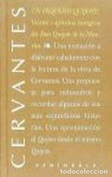 Libros: CERVANTES. UN PEQUE&Ntilde;O QUIJOTE - Martos, Jos&eacute; Manuel