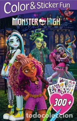 Libros: MONSTER HIGH (3D LENTICULAR) (&rdquo;COLOR & STICKER FUN&rdquo;) - AA.VV.