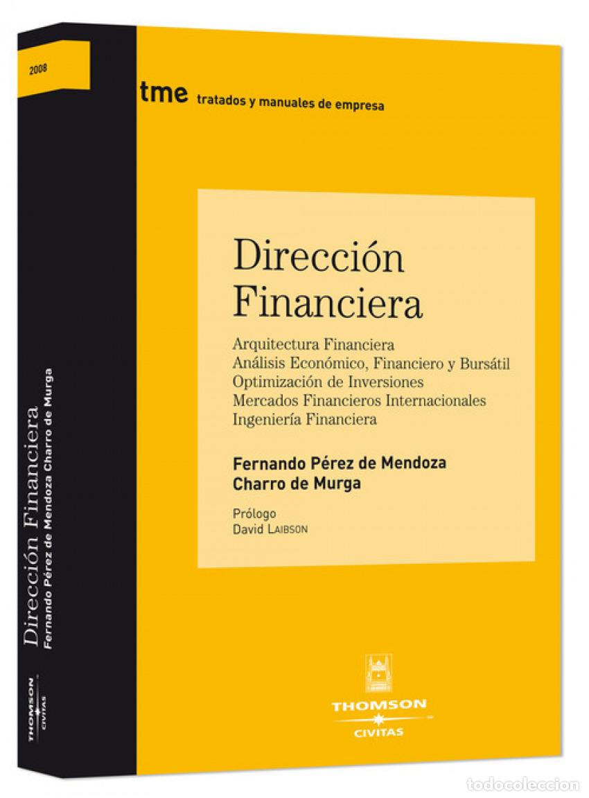 books: DIRECCI&Oacute;N FINANCIERA - PEREZ DE MENDOZA, FERNANDO