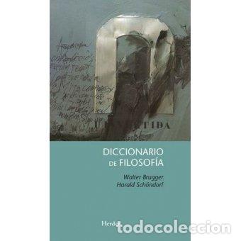 Libri: DICCIONARIO DE FILOSOFIA - BRUGGER, WALTER