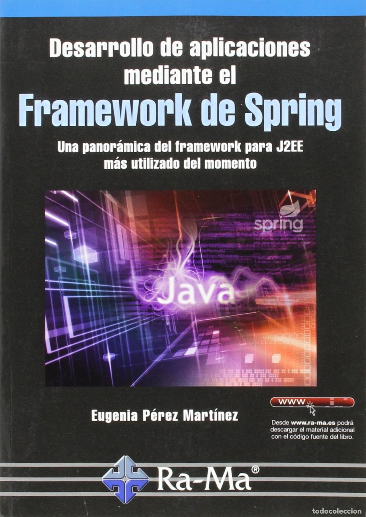 Livros: DESARROLLO APLIC.MEDIANTE EL FRAMEWORK DE SPRING - Perez Martinez, Eugenia