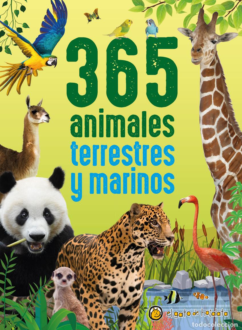 Livros: 365 ANIMALES TERRESTRES Y MARINOS - AA.VV.
