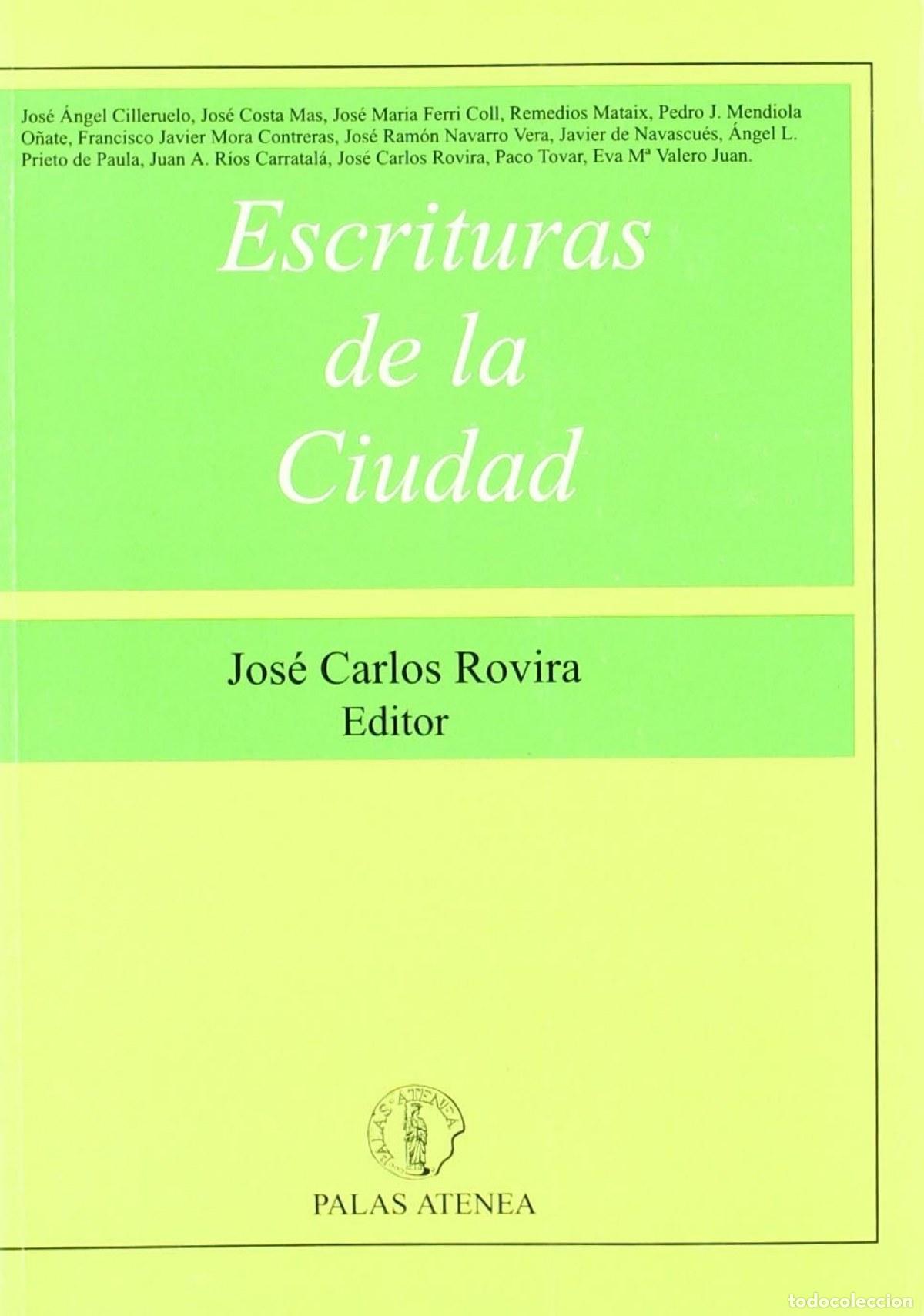 Libros: ESCRITURAS DE LA CIUDAD - AA.VV.