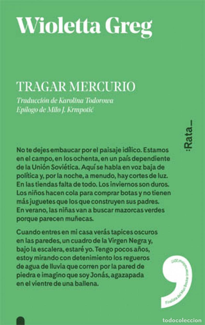 B&uuml;cher: TRAGAR MERCURIO - Greg, Violeta