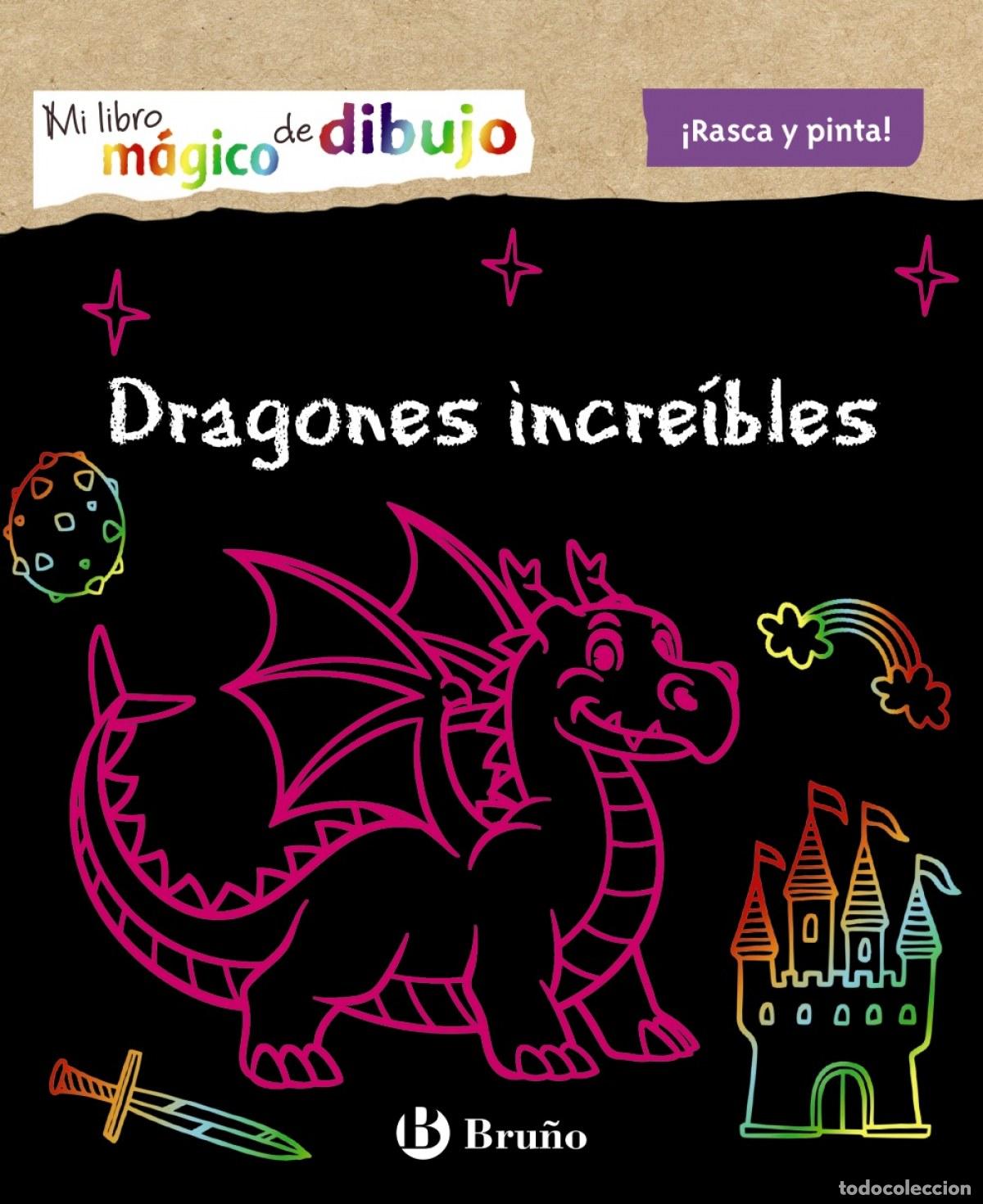 Livros: MI LIBRO M&Aacute;GICO DE DIBUJO. DRAGONES INCRE&Iacute;BLES - VV.AA Traducci&oacute;n: Vivero Rodr&iacute;guez, Roberto