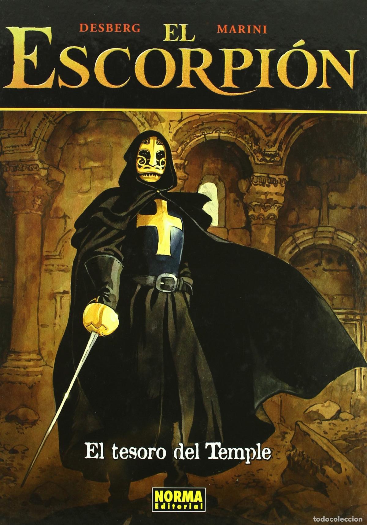 Libros: ESCORPI&Oacute;N. TESORO DEL TEMPLE - Desberg, Enrico