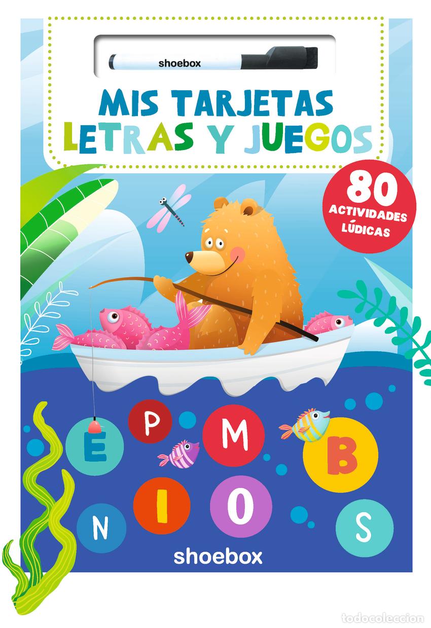 B&uuml;cher: MIS TARJETAS - LETRAS Y JUEGOS (40 TARJETAS+ROTULADOR) - AA.VV.