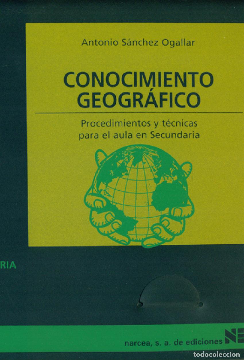 books: CONOCIMIENTO GEOGRAFICO - Sanchez Ogallar, A