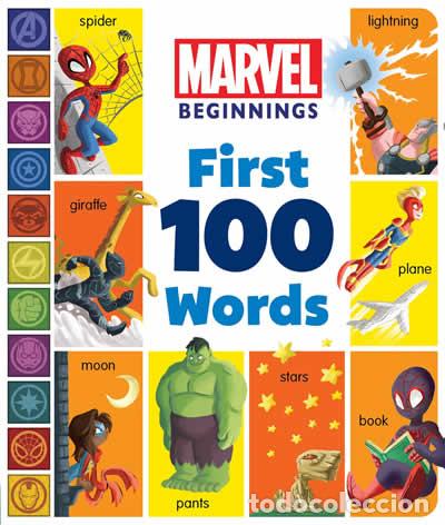 Libri: MARVEL BEGINNINGS: FIRST 100 WORDS - HIGGINSON, SHEILA SWEENY