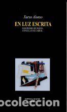 Libros: EN LUZ ESCRITA - XURXO ALONSO
