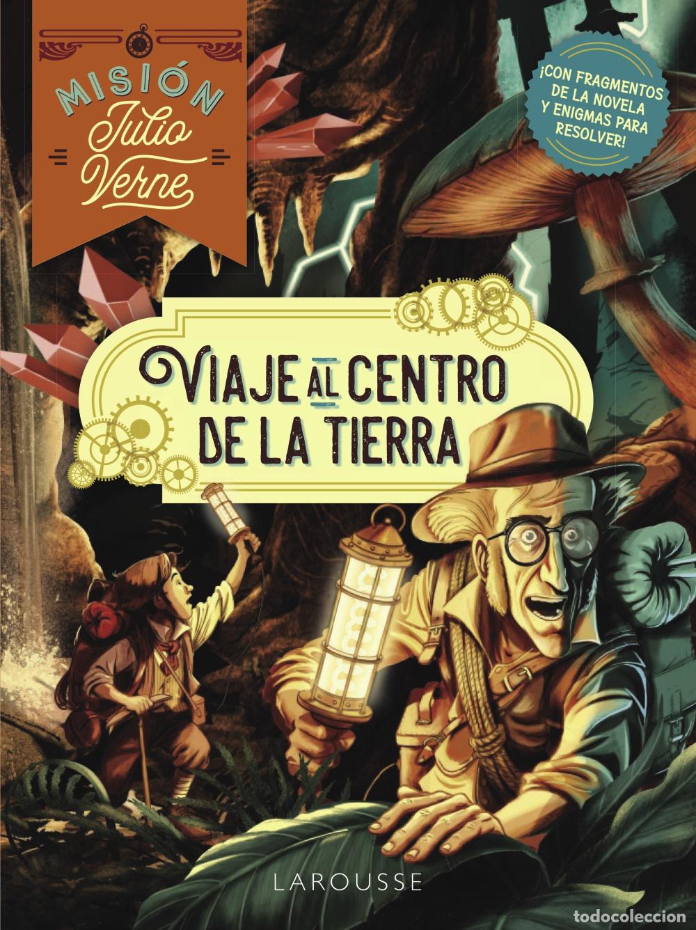 Libros: MISI&Oacute;N JULIO VERNE. VIAJE AL CENTRO DE LA TIERRA - Lebrun, Sandra
