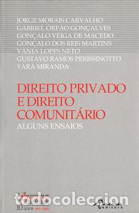 Libros: DIREITO PRIVADO E DIREITO COMUNIT&Aacute;RIO - AA.VV.