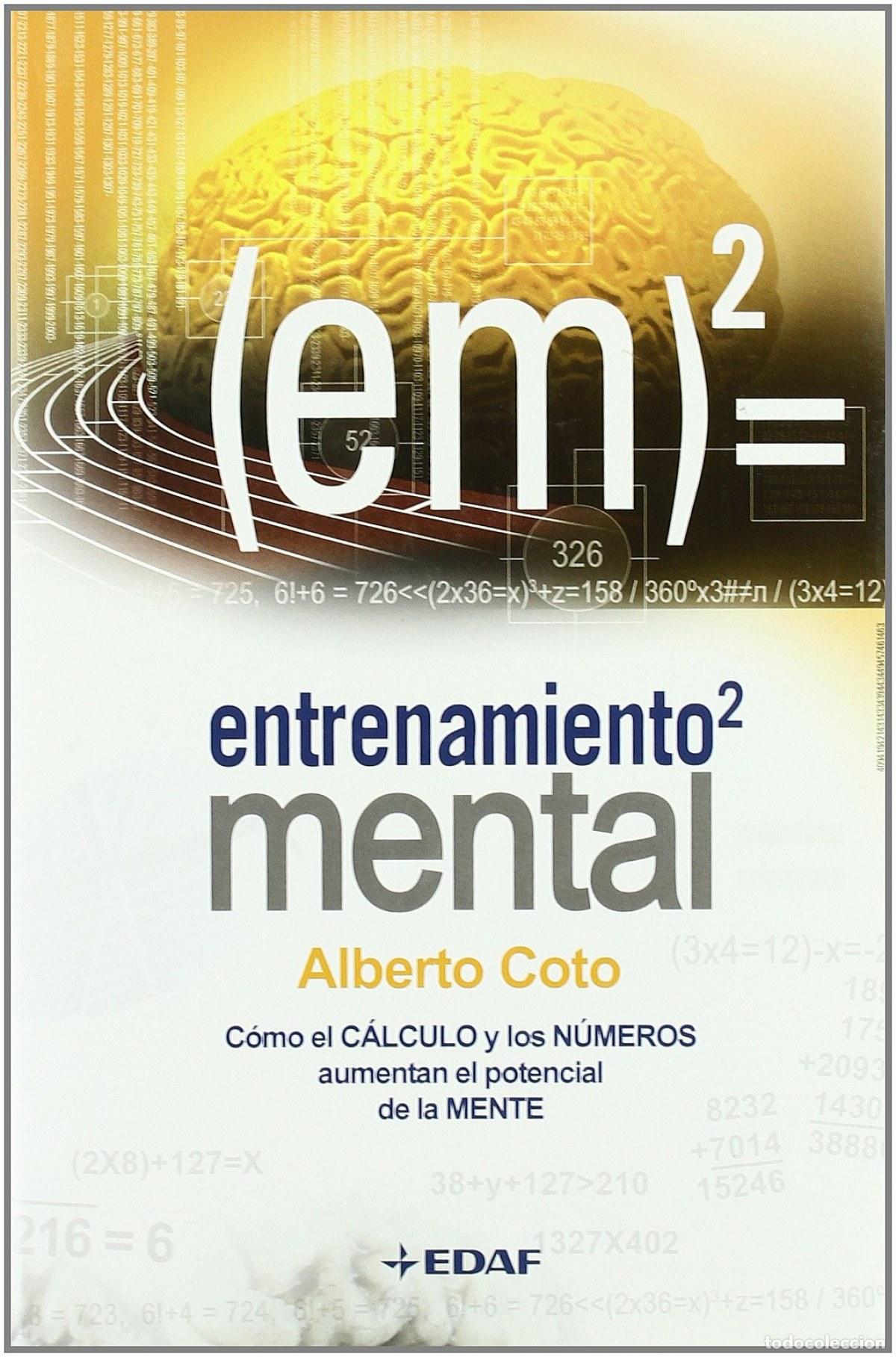 Libros: ENTRENAMIENTO MENTAL - Coto Garc&iacute;a, Alberto