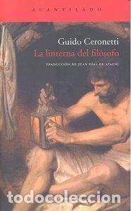 Livros: LINTERNA DEL FILOSOFO AC-214 - CERONETTI, GUIDO
