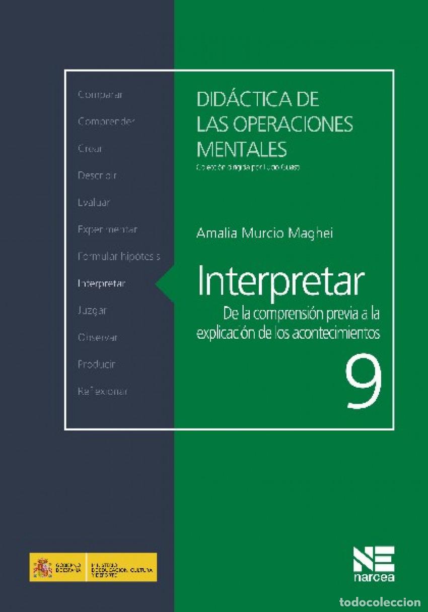 Livros: INTERPRETAR. DE LA COMPRENSION PREVIA&Agrave; - Murcio Maghei, Amallia