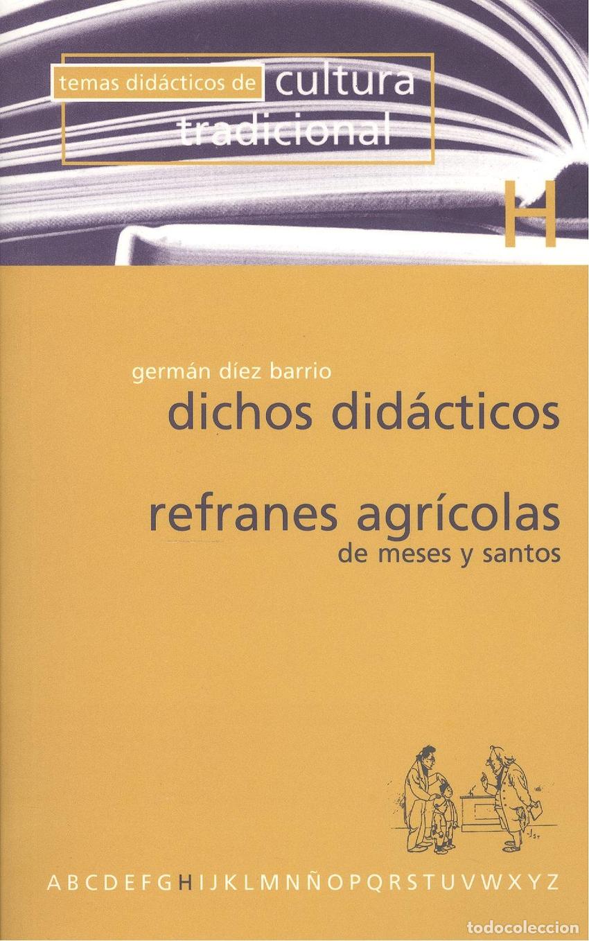 Libros: DICHOS DID&Aacute;CTICOS - D&iacute;ez Barrio, Germ&aacute;n