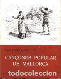 Libros: CAN&Ccedil;ONER POPULAR MALLORCA II - Ginard Bau&Ccedil;a, Rafel
