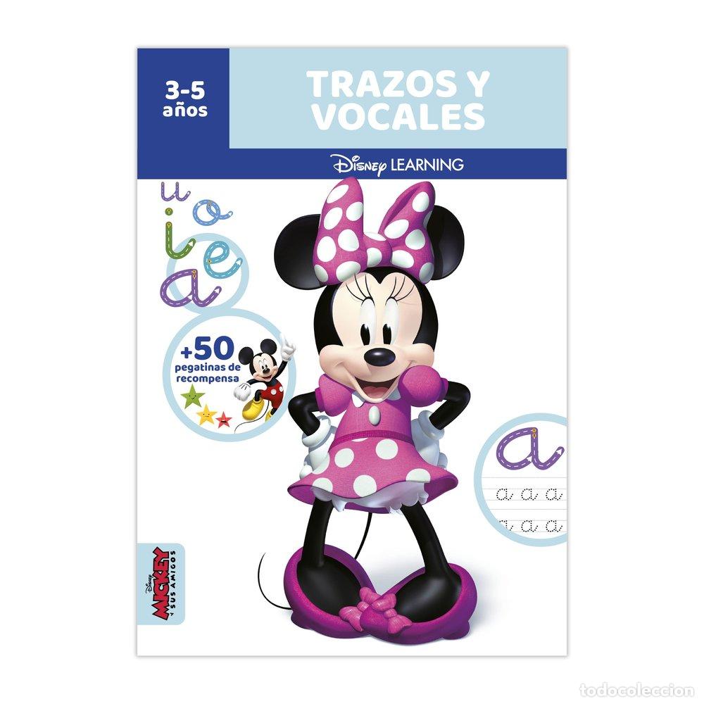 Livros: DISNEY TRAZOS Y VOCALES MINNIE 3 5 A&Ntilde;OS - IMAGILAND