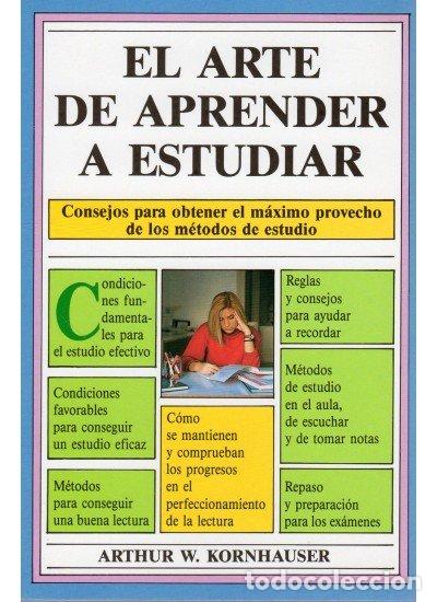Libros: ARTE APRENDER A ESTUDIAR-RC. - KORNHAUSER