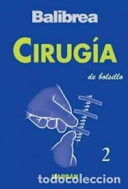 books: 2. CIRUGIA DE BOLSILLO. BALIBREA - BALIBREA CANTERO, J. L.