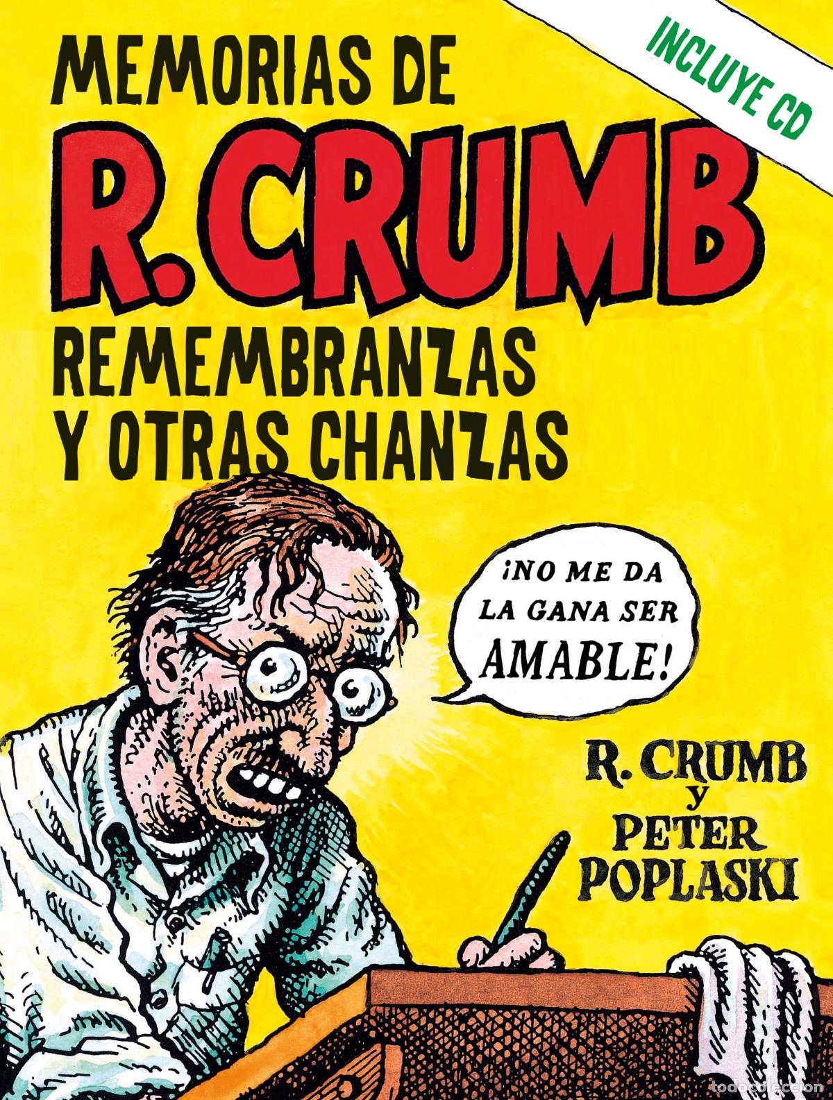 Libros: MMEMORIAS DE R. CRUMB - CRUMB, ROBERT