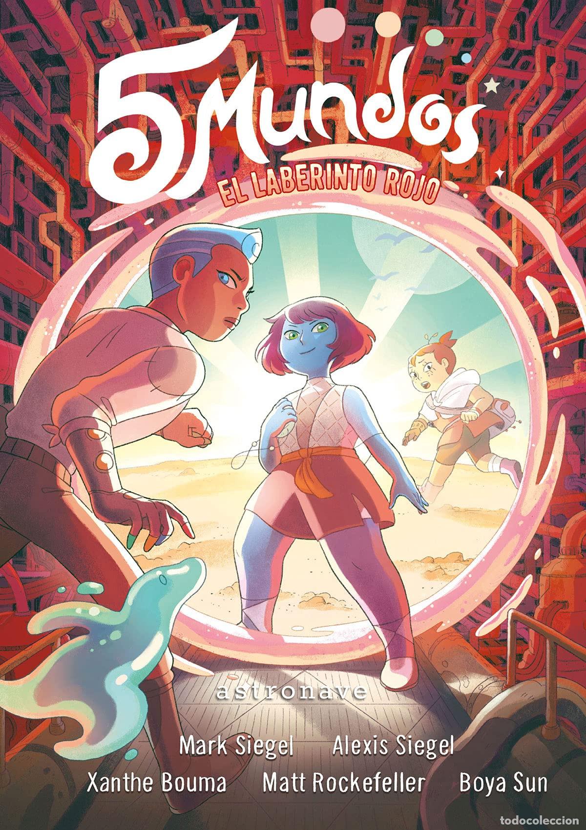 Libri: 5 MUNDOS 3. EL LABERINTO ROJO - MARK SIEGEL