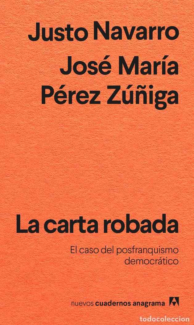 Libri: LA CARTA ROBADA - NAVARRO, JUSTO