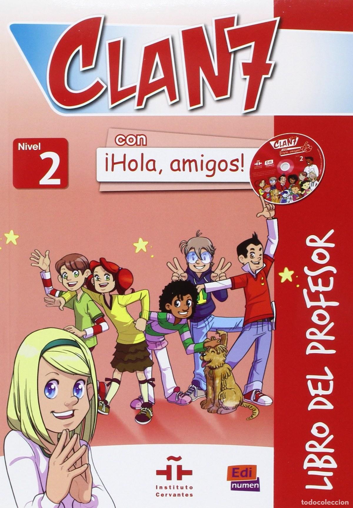 Livres: CLAN 7. PROFESOR +CD NIVEL 2 - Gomez Castro, Maria