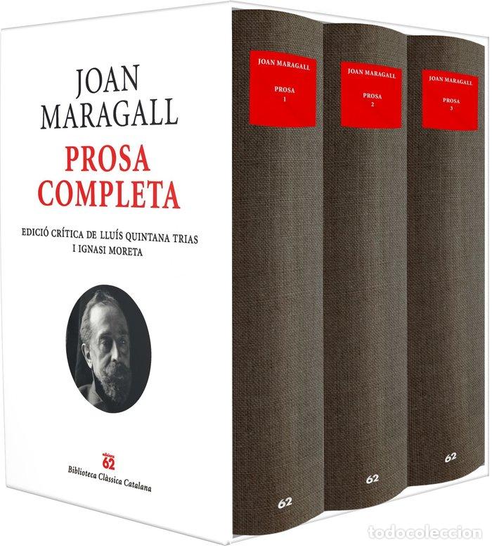 Libros: ESTOIG PROSA 1 2 I 3 DE JOAN MARAGALL - MARAGALL, JOAN