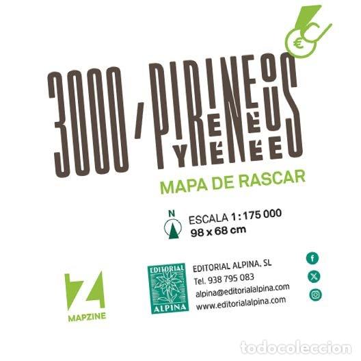 Livres: 3000 PIRINEOS MAPA DE RASCAR - AA.VV