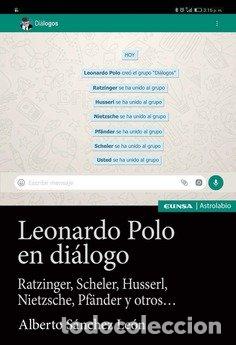 B&uuml;cher: LEONARDO POLO EN DIALOGO - SANCHEZ LEON, ALBERTO