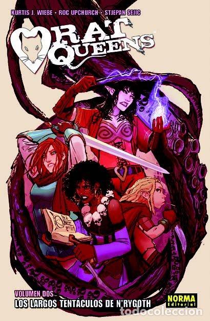 Libri: RAT QUEENS 2 LOS LARGOS TENTACULOS DE N'RYGOTH - WIEBE, KURTIS J.