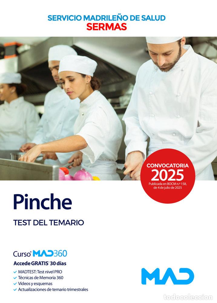 B&uuml;cher: PINCHE TEST DEL TEMARIO SERVICIO MADRILE&Ntilde;O SALUD SERMAS - AA.VV