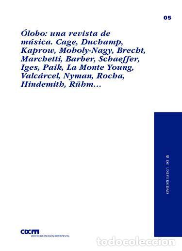 Livres: OLOBO UNA REVISTA DE MUSICA CAGE DUCHAM - .