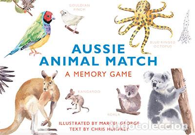 Libros: AUSSIE ANIMAL MEMO GAME - JUEGO DE MEMORIA - George, Marcel