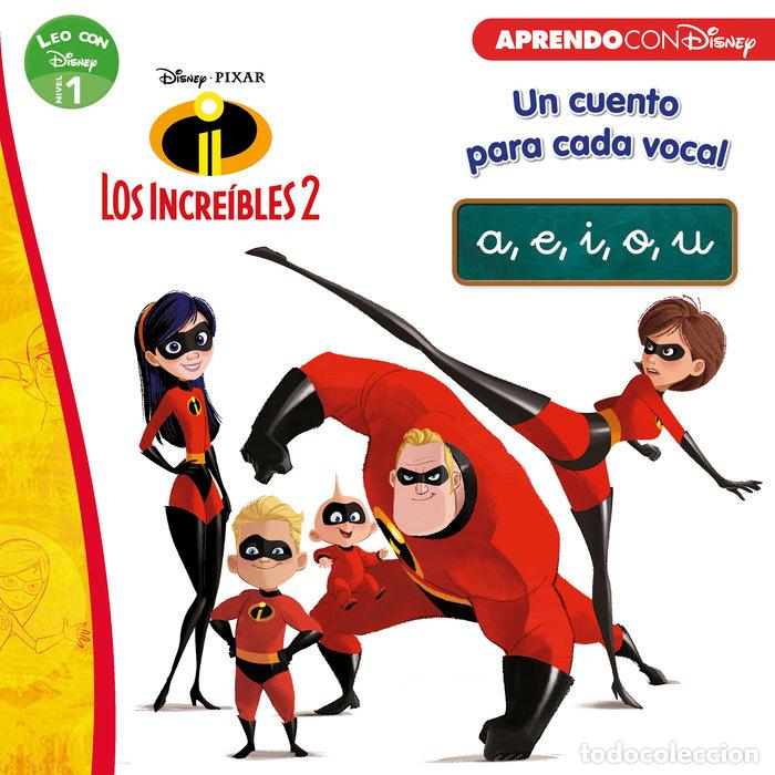 Livros: INCREIBLES 2 UN CUENTO PARA CADA VOCAL A E I O U - AA.VV