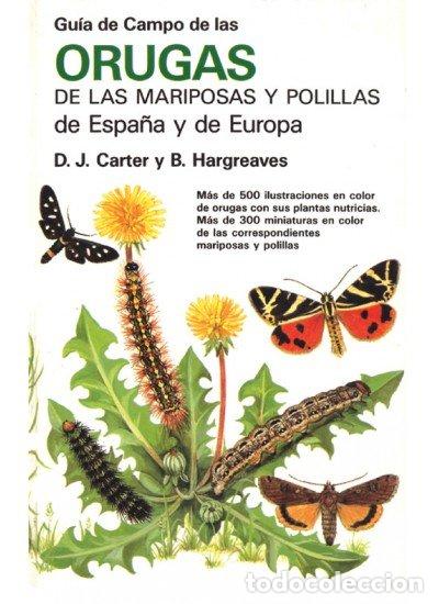 Livros: GUIA CAMPO ORUGAS Y POLILLAS ESP.EUROPA - CARTER