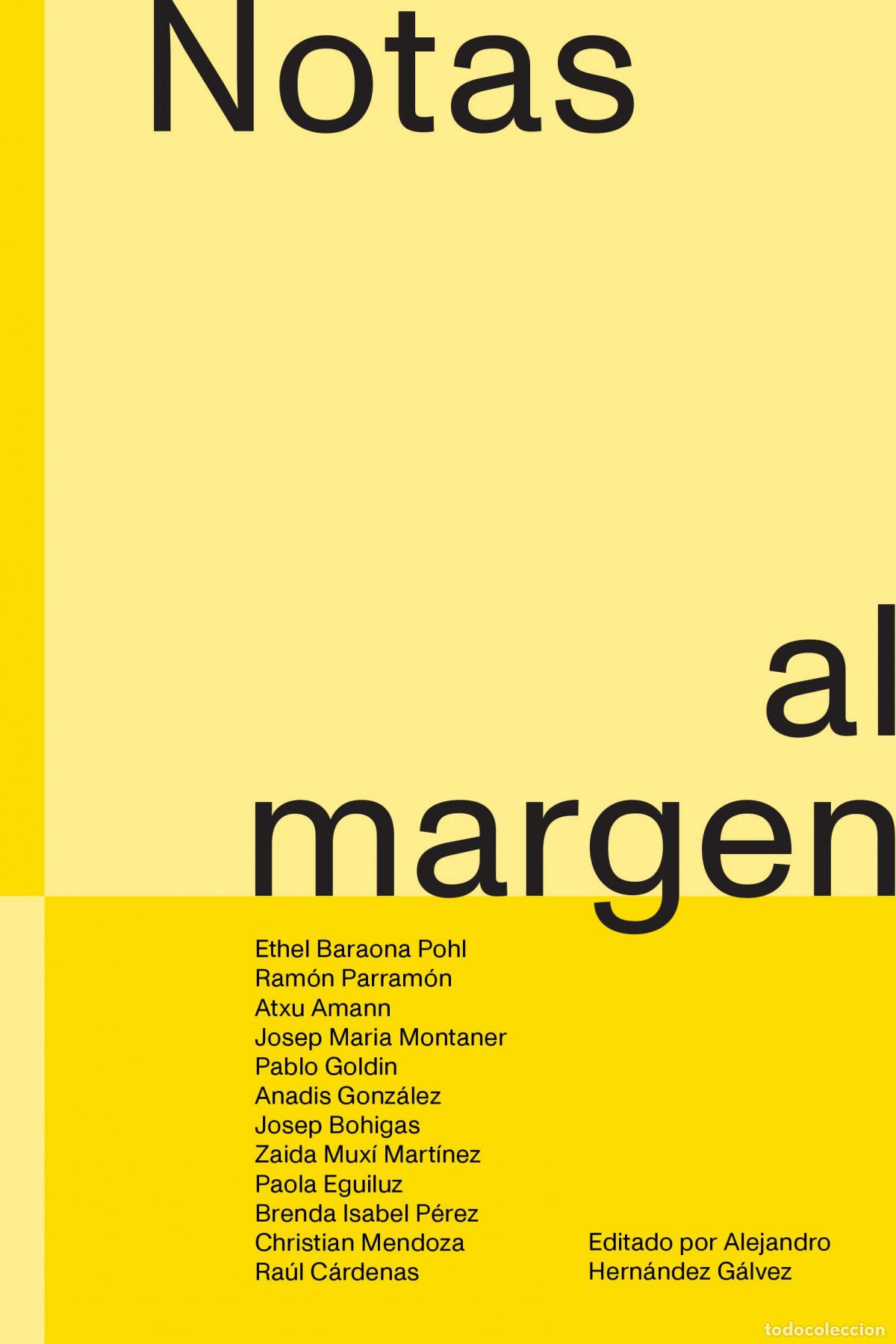 Libros: NOTAS AL MARGEN - AA VV