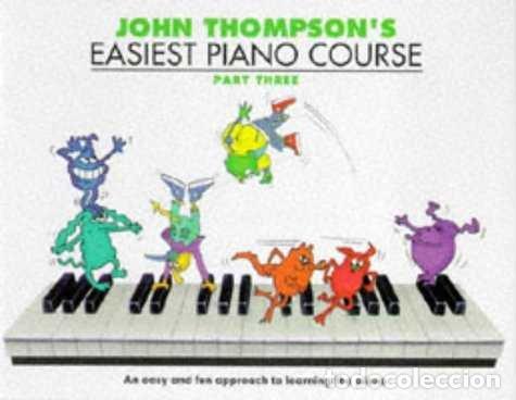 Livros: EASIEST PIANO COURSE V.3 - THOMPSON J.
