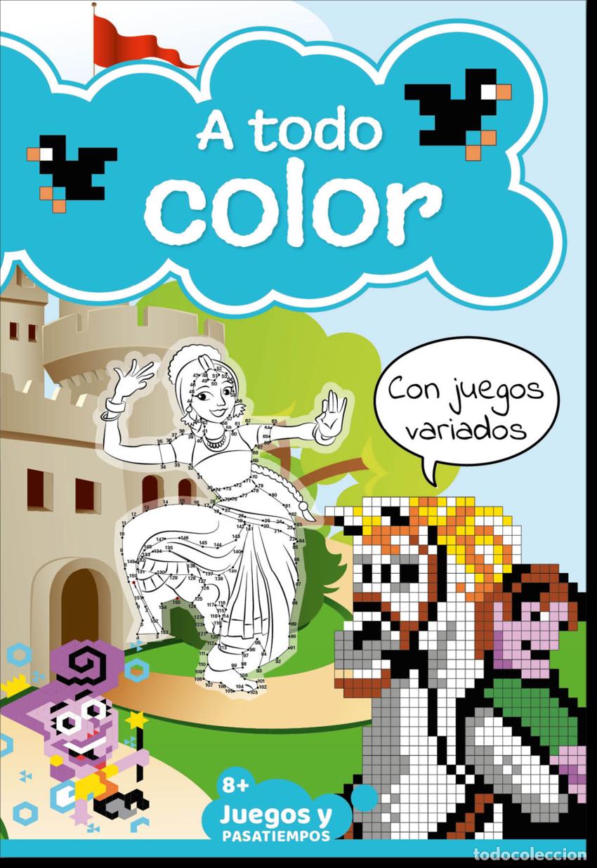 Libros: PASATIEMPOS INF A TODO COLOR 03 - VV.AA.