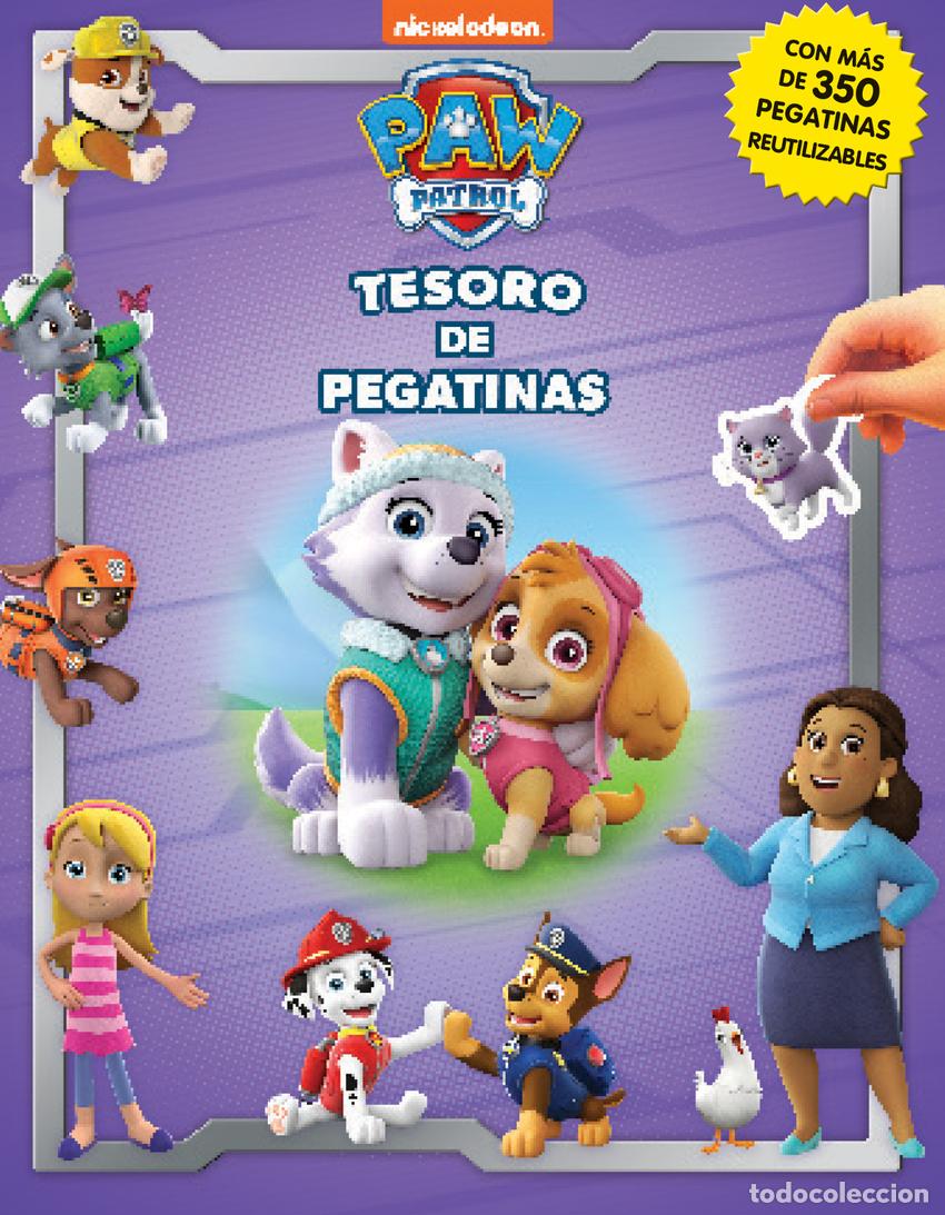 Libros: PATRULLA CANINA GIRLS (&rdquo;TESORO DE PEGATINAS&rdquo;) CANINA - Espanol/Castellano