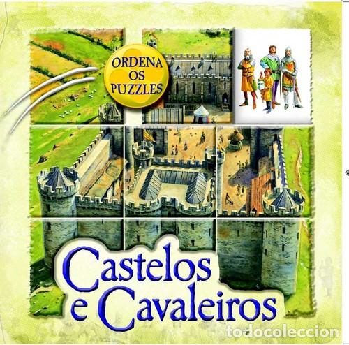 Libros: CASTELOS E CAVALEIROS - ORDENA OS PUZZLES - VV.AA.