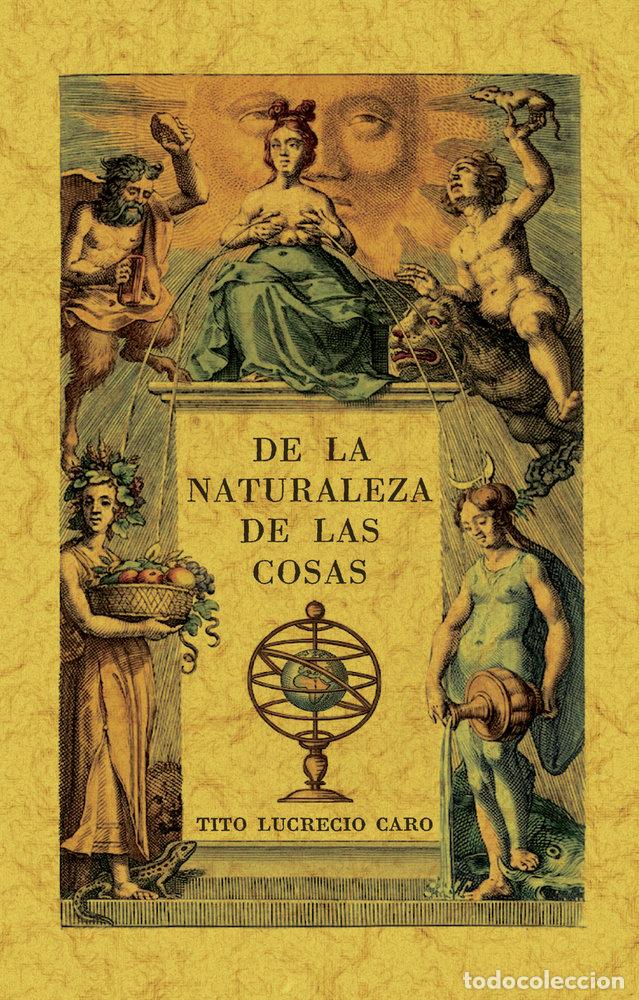 Livres: DE LA NATURALEZA DE LAS COSAS - LUCRECIO CARO, TITO